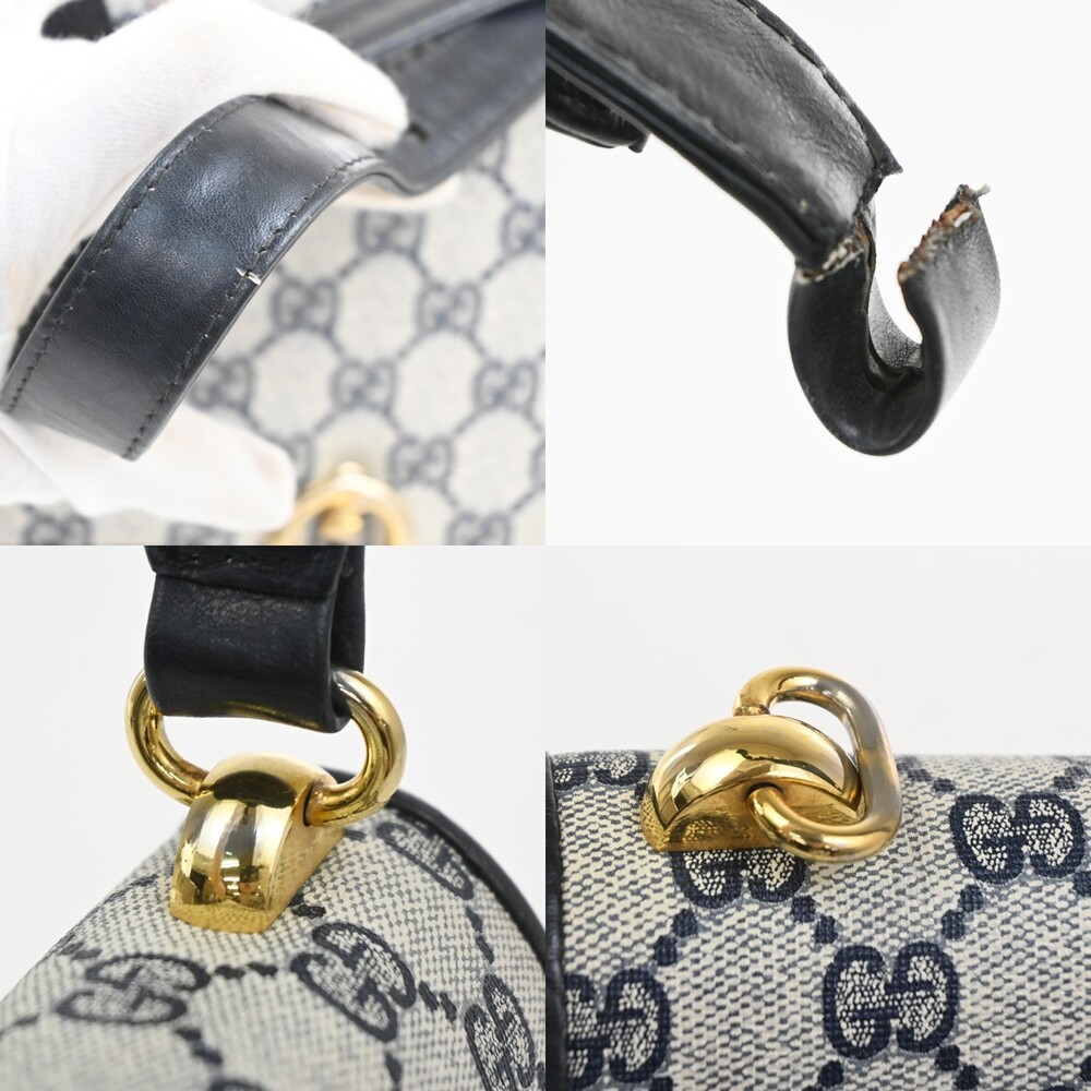 Gucci Logo One Shoulder Bag Pvc Leather #264508G31B - Picture 10 of 15